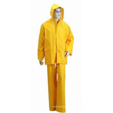 Polyester / PVC Breathable Regenbekleidung &amp; Regenbekleidung für Erwachsene